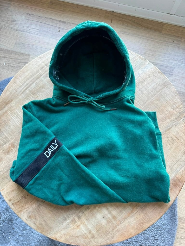 Daily Paper Hoodie Captain Groen, Ophalen of Verzenden, Zo goed als nieuw, Maat 46 (S) of kleiner, Groen