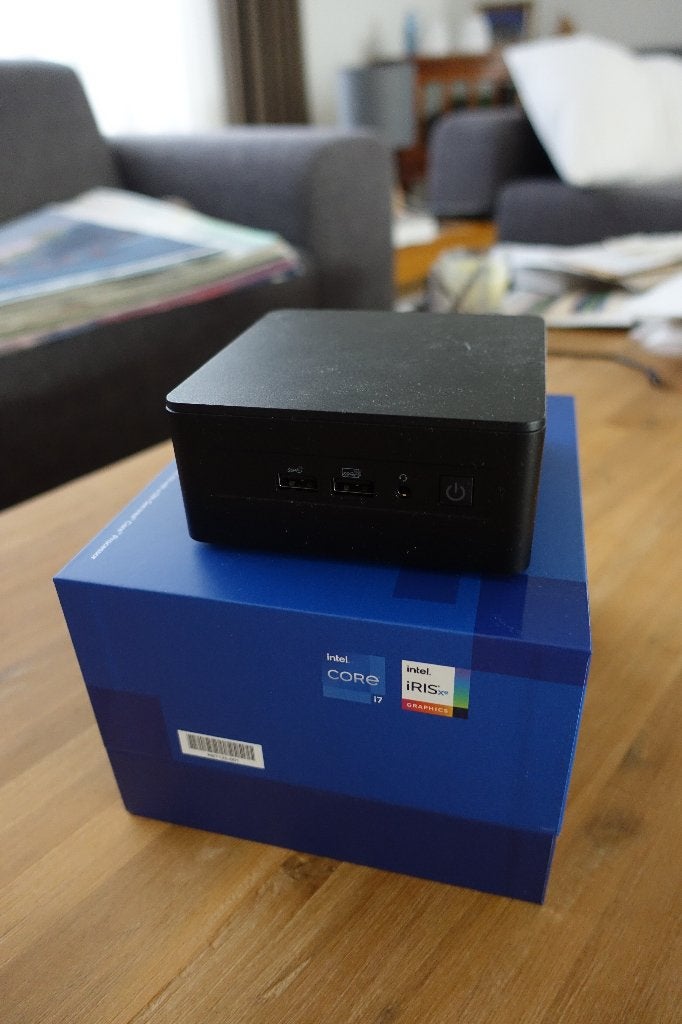 Mini PC Intel NUC 12 Pro (Intel i7-1260P, 32GB RAM, 1TB SSD), Ophalen, 32 GB, Zo goed als nieuw, SSD