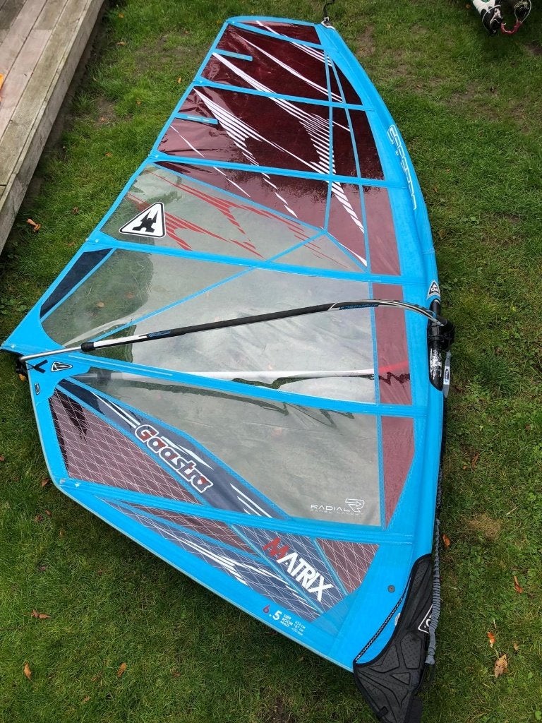 Gaastra Matrix 6.5, Watersport en Boten, Ophalen, 250 tot 300 cm, Gebruikt, Gaastra