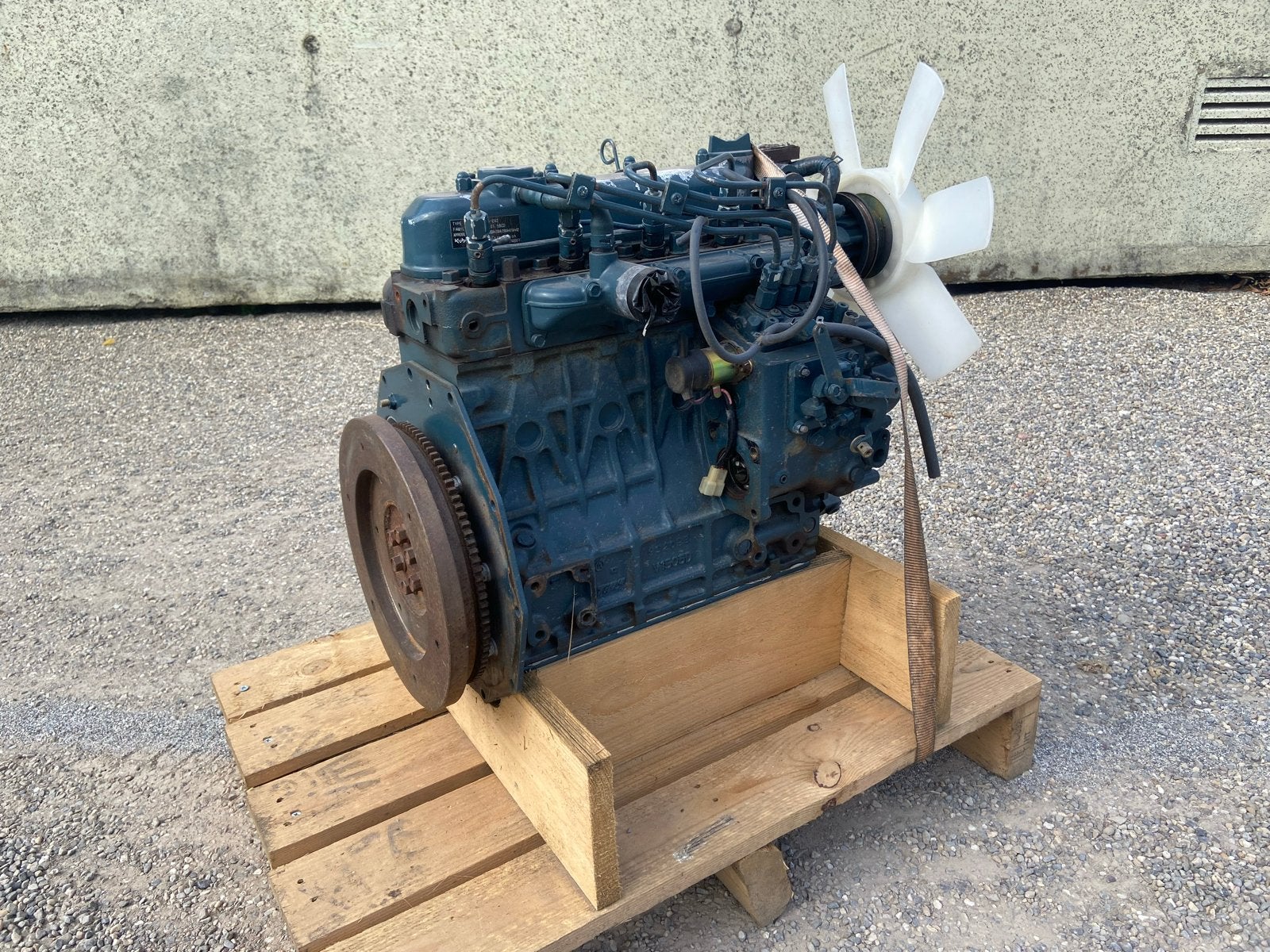 Kubota V1505 Motor - Onbekend uit schademachine, Doe-het-zelf en Verbouw, Ophalen, Gebruikt, Dieselmotor