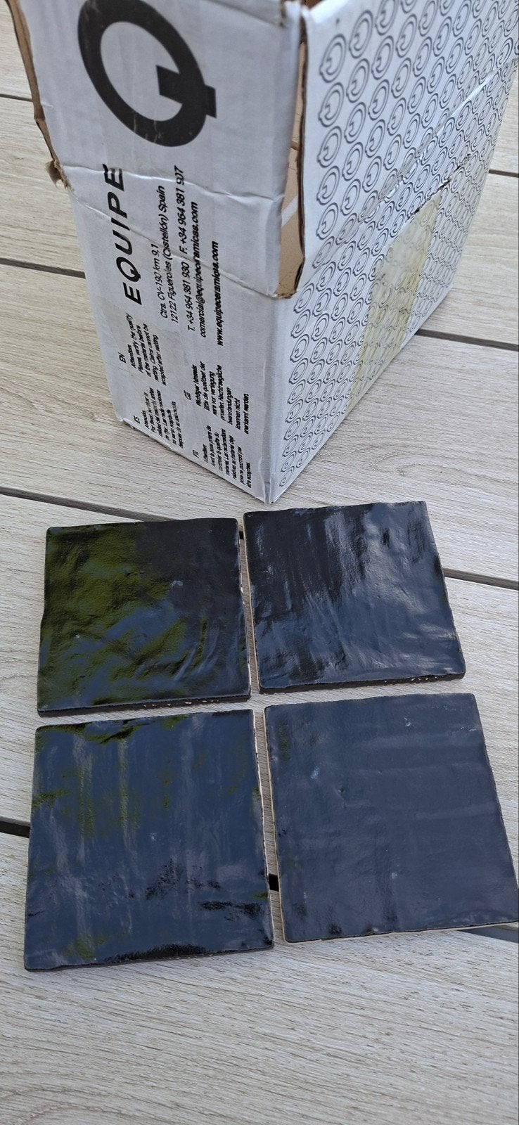32 zwarte Friese witjes 10x10 cm, Ophalen, Nieuw, Minder dan 20 cm, Minder dan 20 cm