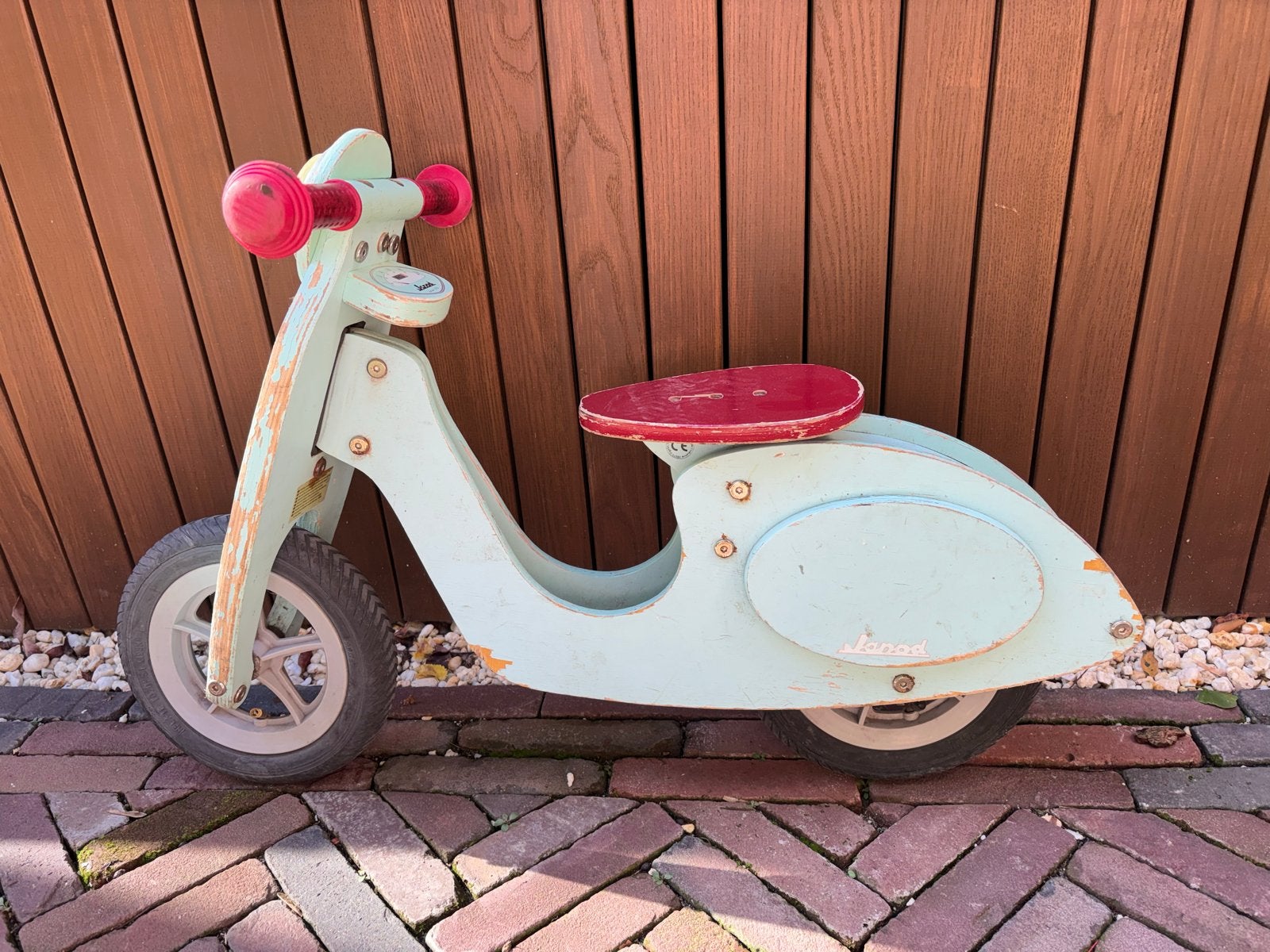 Vespa loopfiets - gratis af te halen (band te plakken), Kinderen en Baby's, Ophalen, Gebruikt, Loopfiets