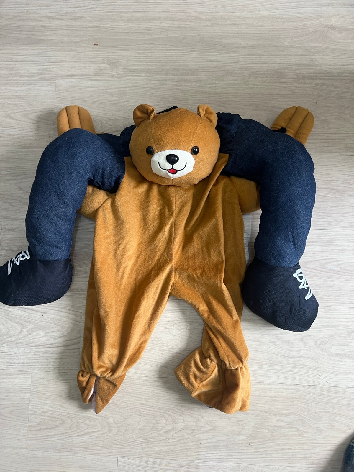 Grappig draagbaar berenpak - ideaal voor carnaval!, Ophalen, Gebruikt, 146 t/m 152, Jongen of Meisje