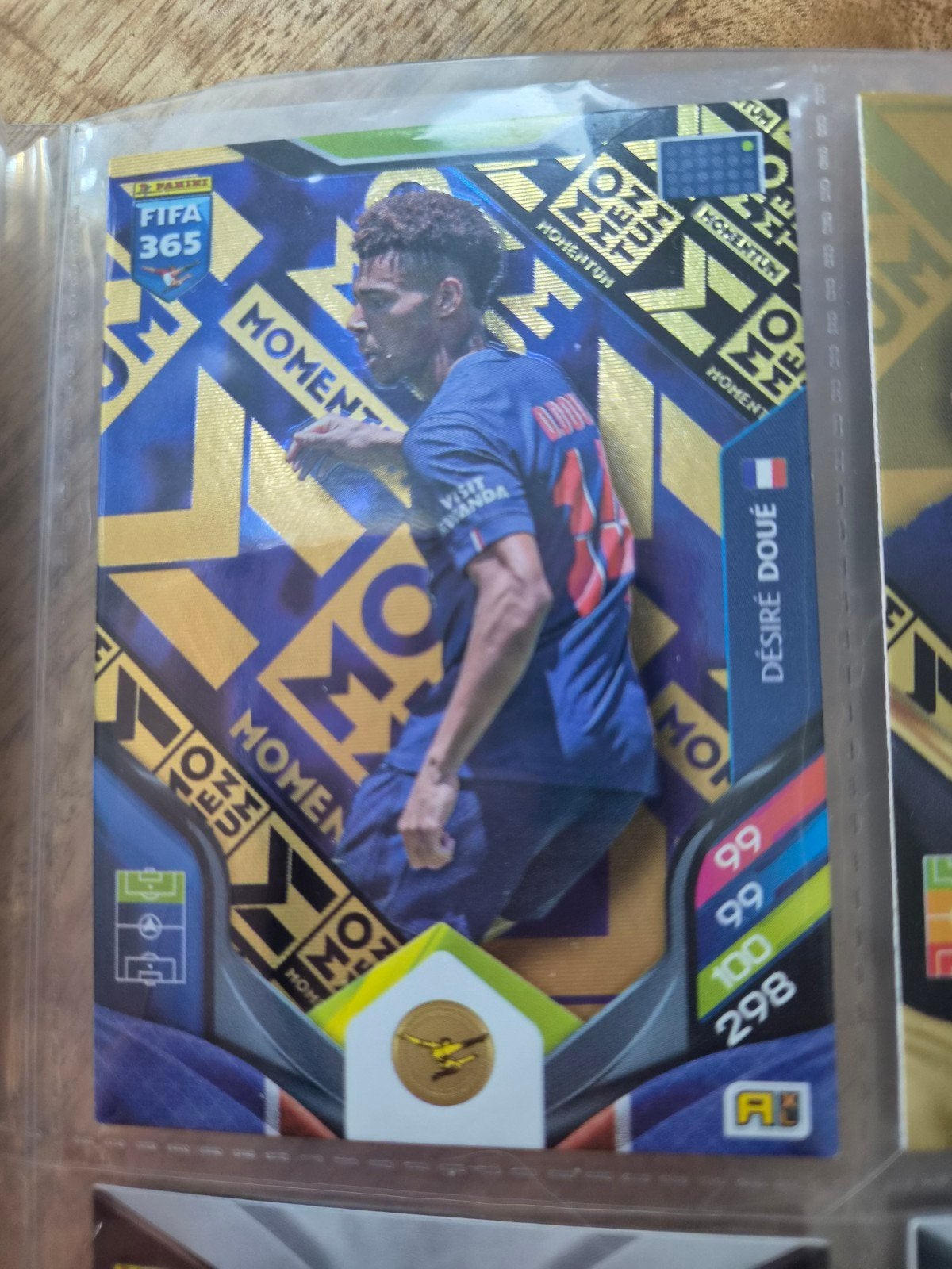 Panini FIFA 365 2024 Elite Club & Momentum Voetbalkaarten, Ophalen of Verzenden, Zo goed als nieuw, Buitenlandse clubs, Poster, Plaatje of Sticker