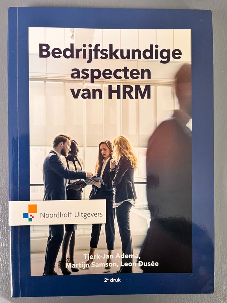 Tjerk-Jan Adema - Bedrijfskundige aspecten van HRM, Boeken, Ophalen of Verzenden, Nieuw, Tjerk-Jan Adema; Leon Dusée; Martijn Samson
