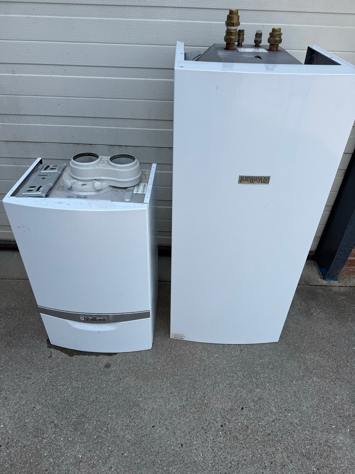 Vaillant HR-gasketel VHR NL 25/5-5 R4 met uniSTOR VIH CB 120, Ophalen, Gebruikt, Hoog rendement (Hr), Cv-ketel of Combi-ketel