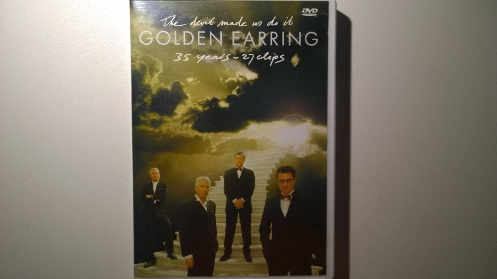 Golden Earring - The Devil Made Us Do It 35 Years (DVD), Alle leeftijden, Ophalen of Verzenden, Zo goed als nieuw