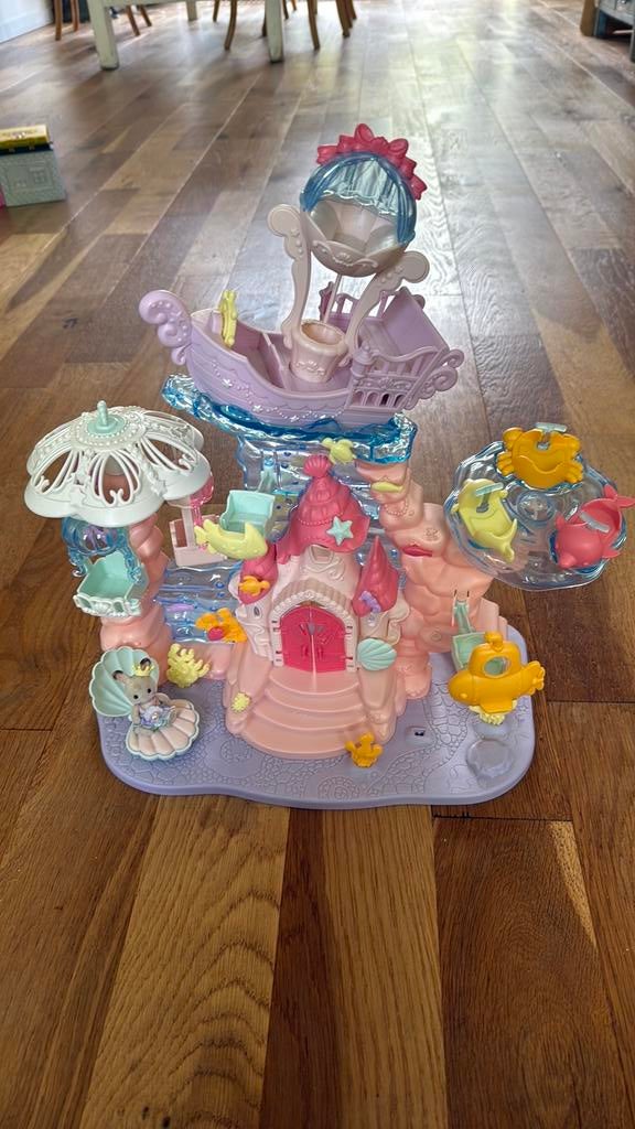 Sylvanian families Baby Zeemeermin kasteel, Ophalen, Zo goed als nieuw