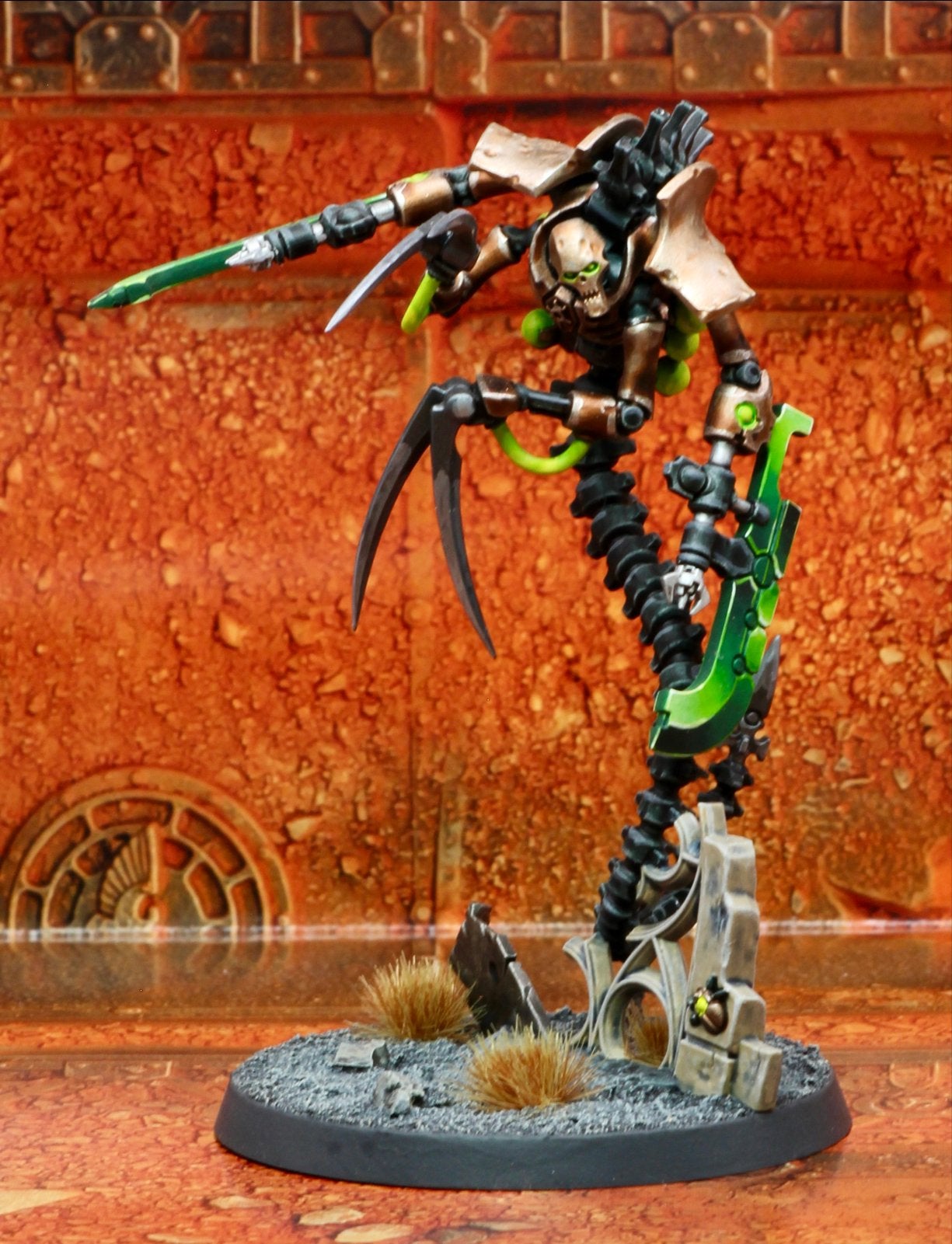 Warhammer 40K Necrons ophydian destroyers unit, Ophalen of Verzenden, Gebruikt, Figuur of Figuren