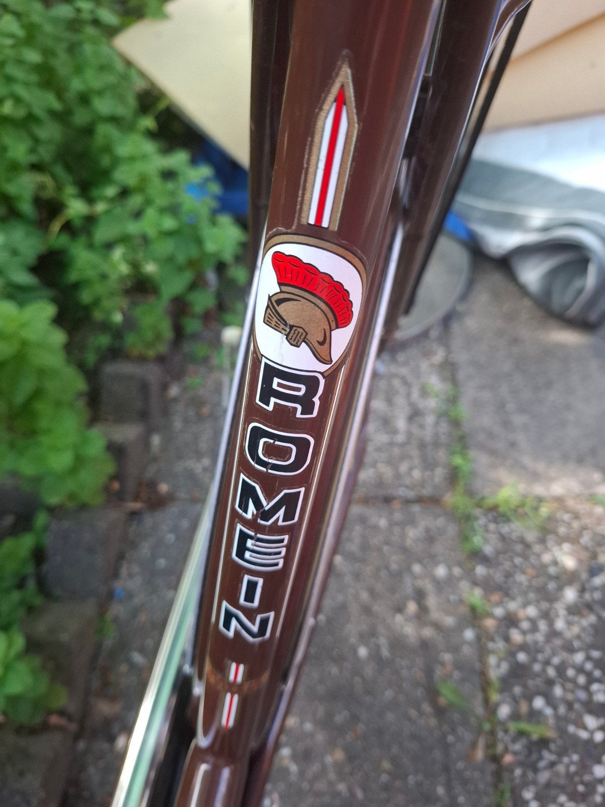 Romein fiets, Ophalen