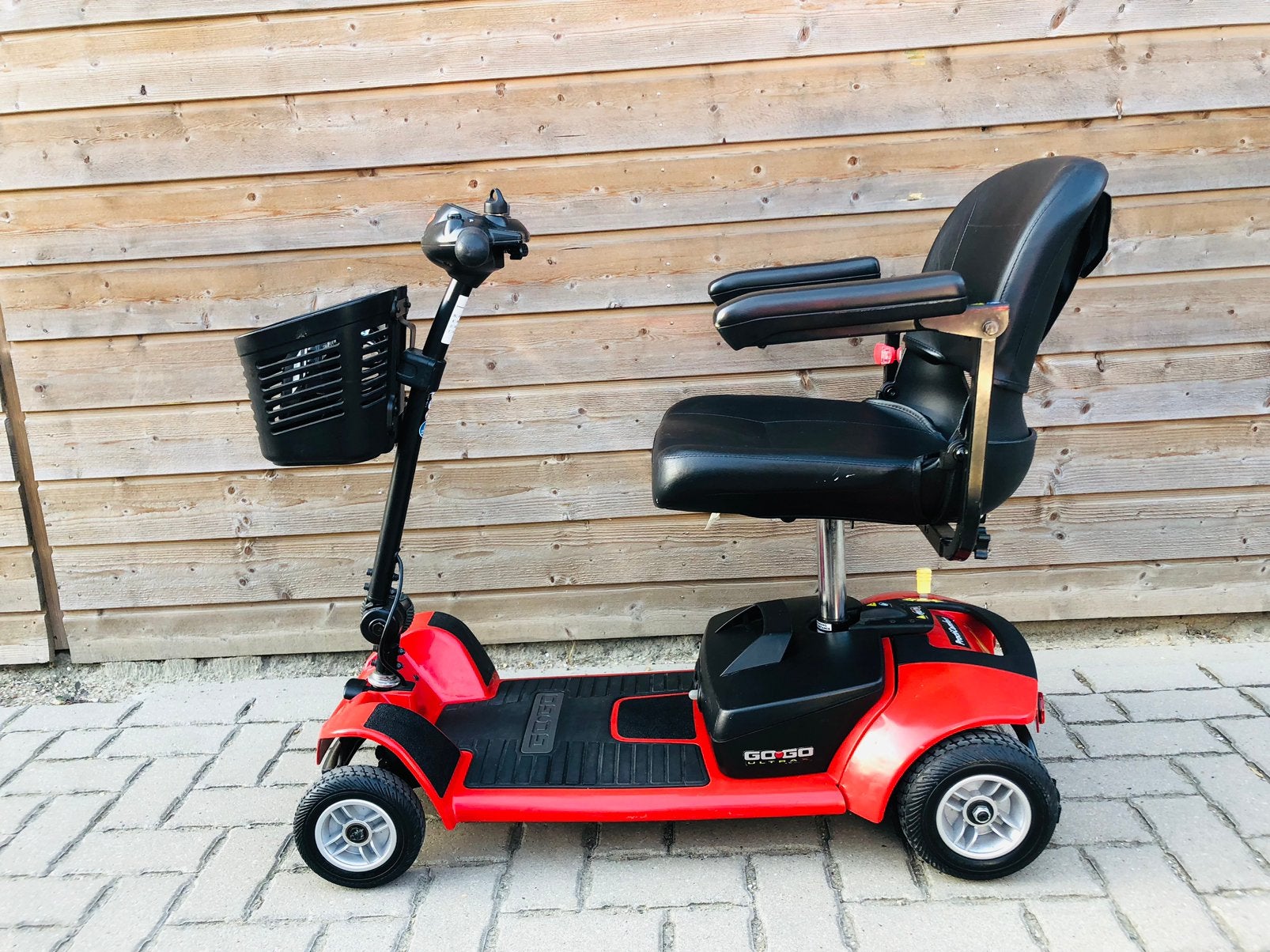 Opvouwbare / demontabel kleine scootmobiel 4wiel, Ophalen of Verzenden, Gebruikt