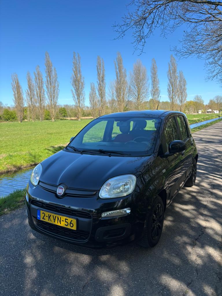 Fiat Panda 0.9 Twinair 48KW 2013 Zwart, 31 €/maand, Panda, Zwart, Origineel Nederlands