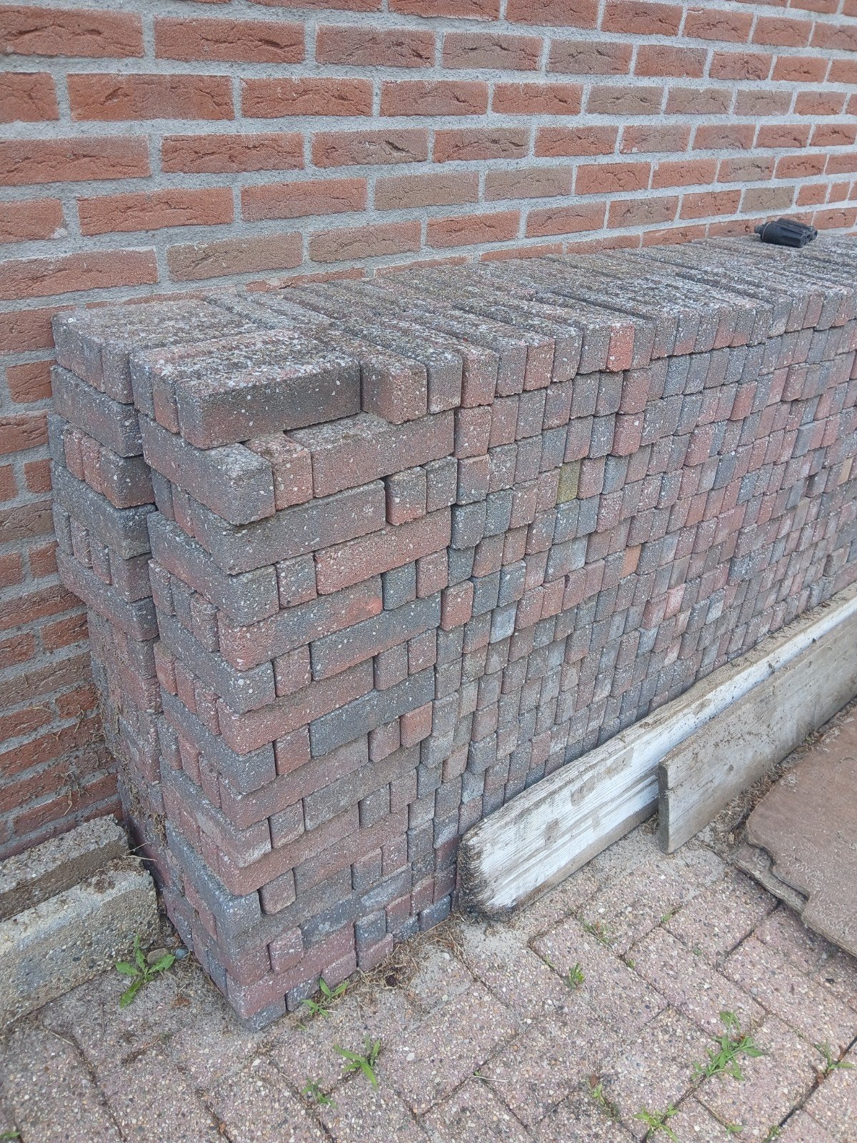 Gebruikte betonwaaltjes voor tuin of oprit, Ophalen, Gebruikt, Beton