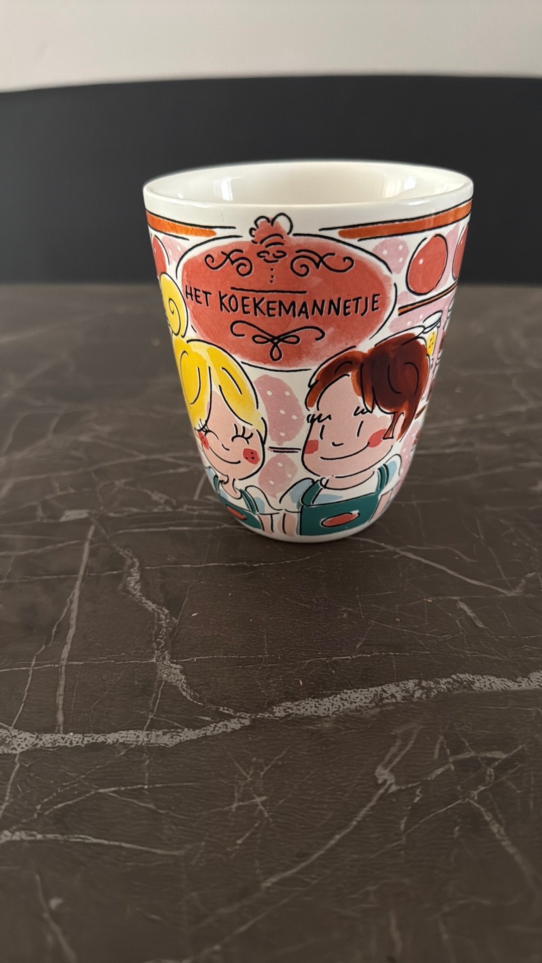 Amsterdam blond mok, Ophalen, Rond, Zo goed als nieuw, Aardewerk