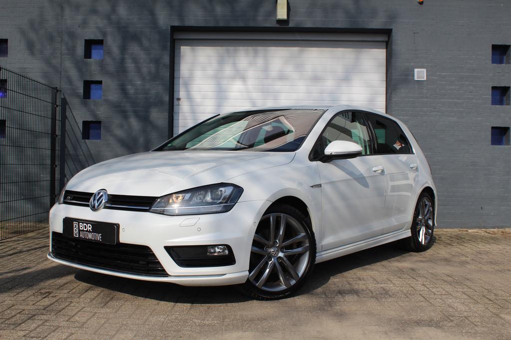 Volkswagen Golf 7 1.4 TSI 150pk R Line|Xenon|PDC|Navi|Keyles, Auto's, Stof, Gebruikt, Zwart, 4 cilinders