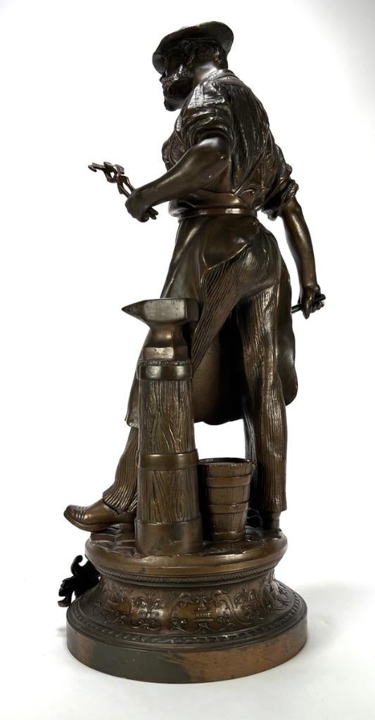 1009. Beeld, Arthur Waagen - Frankrijk, ca. 1890, Ophalen of Verzenden