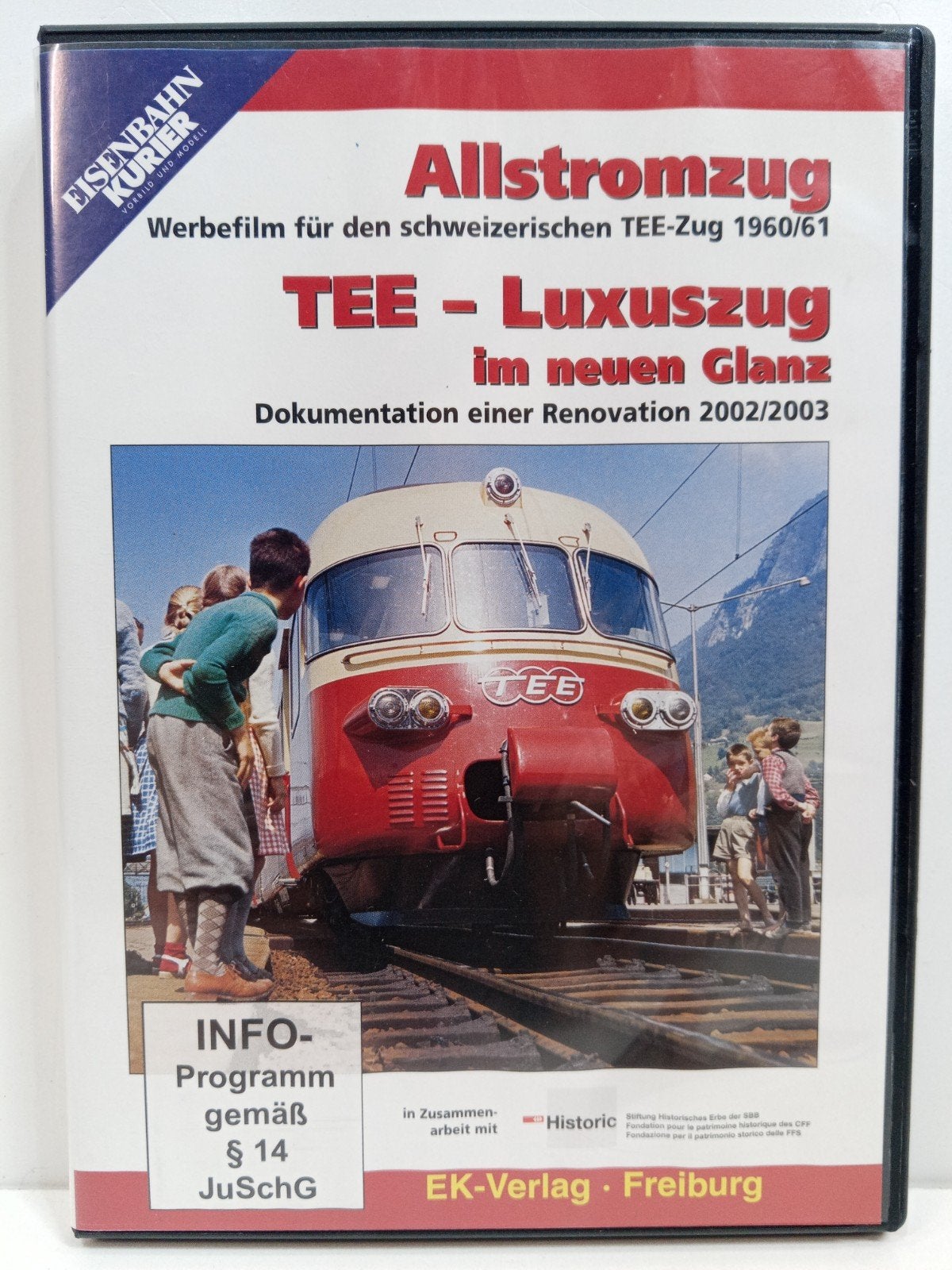 Allstromzug TEE Luxuszug im neuen Glanz DVD, Alle leeftijden, Duits, Ophalen of Verzenden, Zo goed als nieuw