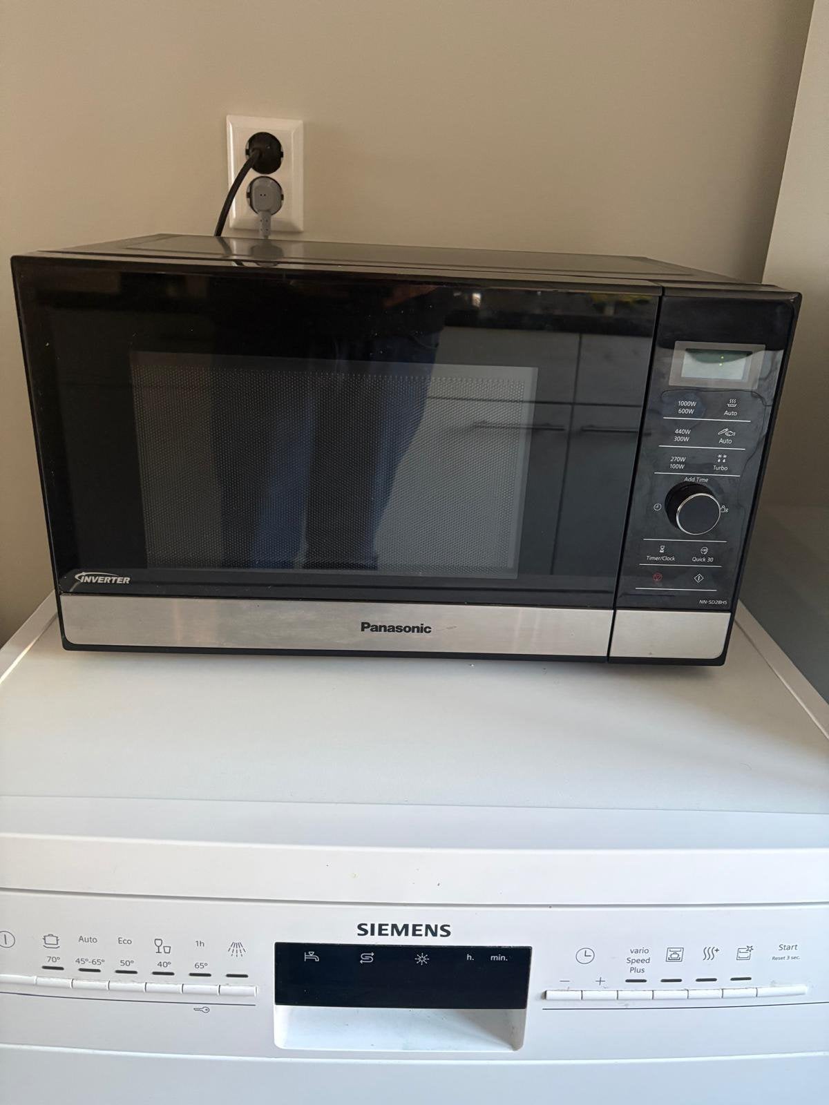 Panasonic inverter-magnetronoven, Ophalen, Zo goed als nieuw