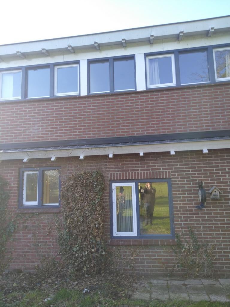 Hardhout dakkapel kozijn met vastglas, Doe-het-zelf en Verbouw, Raamkozijn, Zo goed als nieuw, Inclusief glas, 75 tot 150 cm