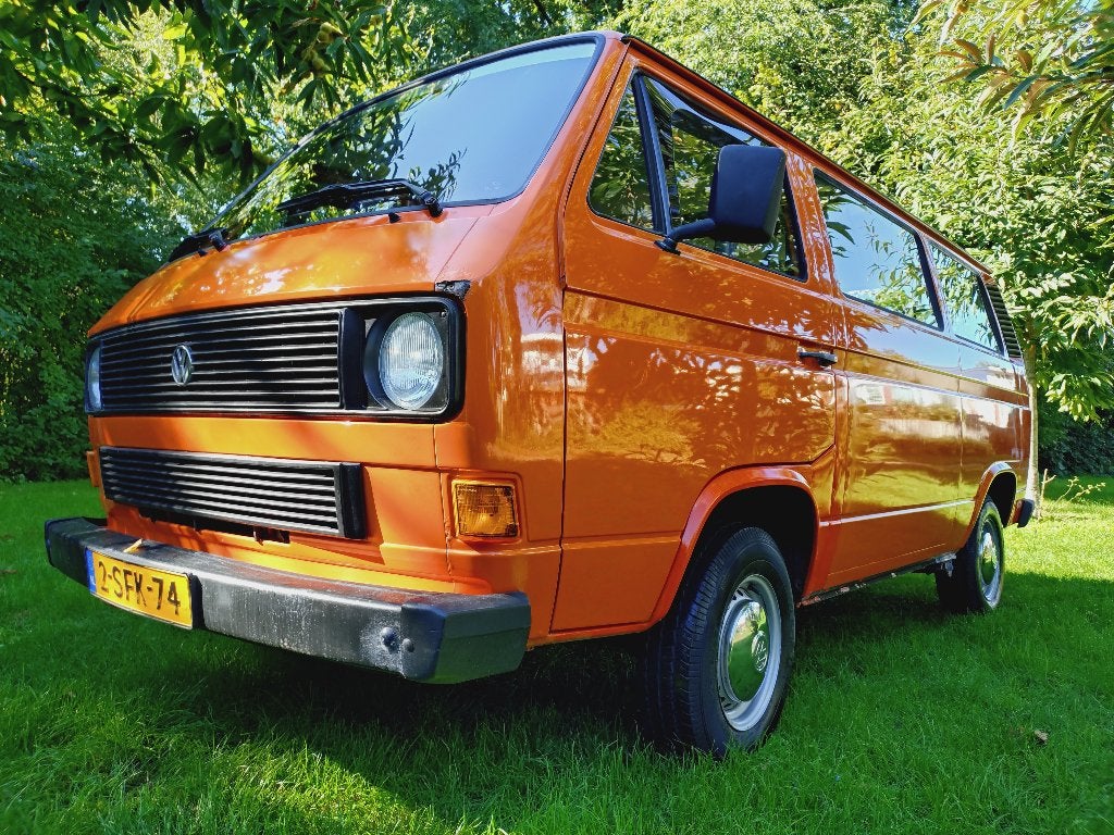 Volkswagen Transporter T3 1.9 WBX water boxer 7 zitplaatsen, Auto's, Voorwielaandrijving, Stof, Overige kleuren, Handgeschakeld