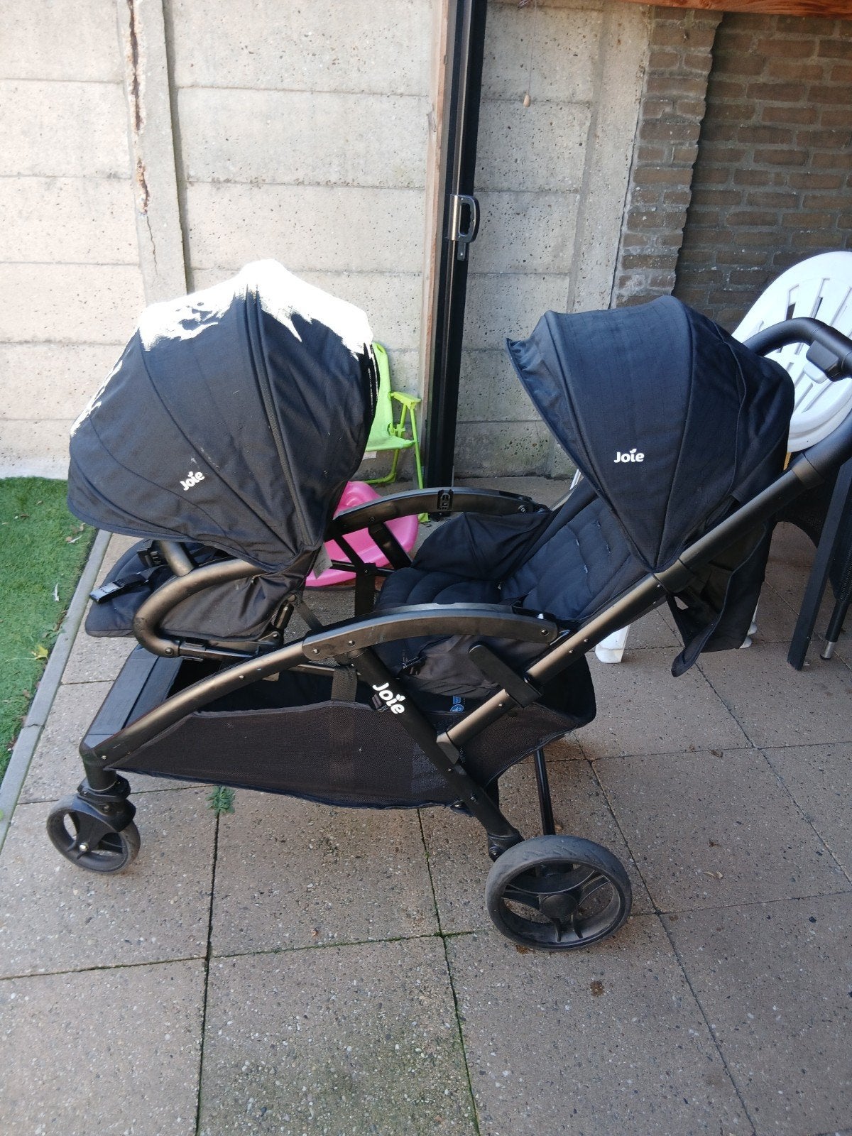 joie duo tweeling buggy, Ophalen, Gebruikt