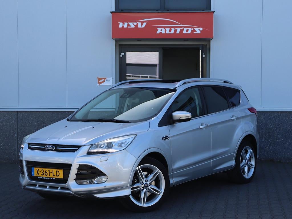 Ford Kuga 1.6 Titanium 4WD automaat LM navi, Auto's, Ford, Bedrijf, Te koop, Kuga, 4x4, ABS, Airbags, Airconditioning, Bluetooth