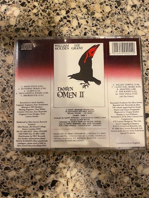 Omen II Damien, Soundtrack, Ophalen of Verzenden, Zo goed als nieuw, Soundtrack