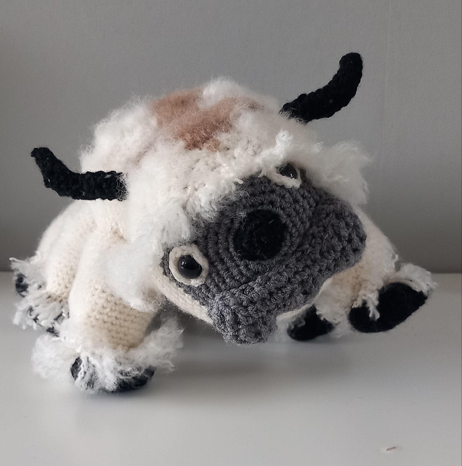 Gehaakte Appa knuffel - Avatar: The Last Airbender, Overige merken, Overige typen, Ophalen of Verzenden, Zo goed als nieuw