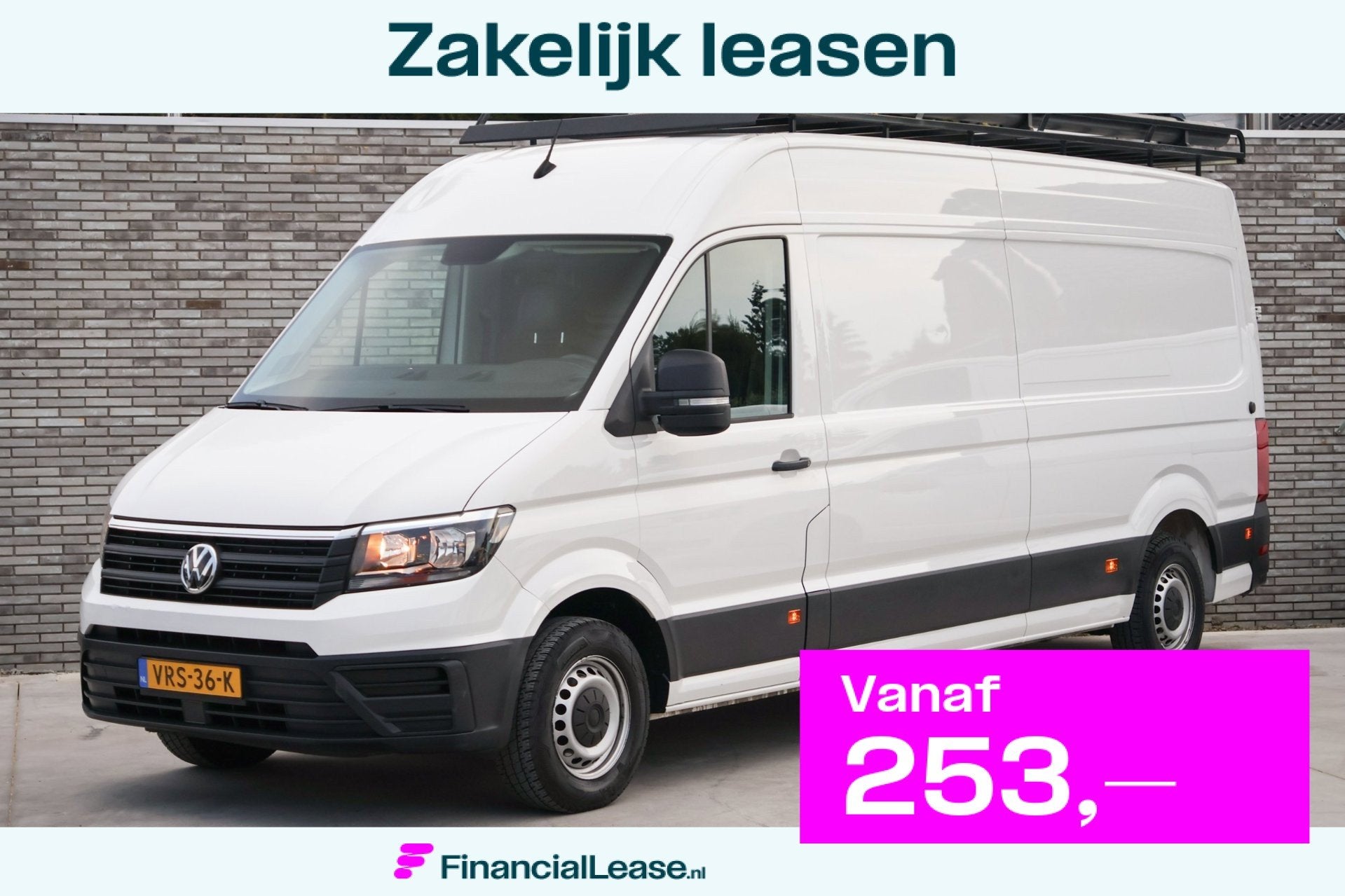 Volkswagen Crafter 35 2.0 TDI L4H3 Highline * TREKHAAK * L4, Voorwielaandrijving, Stof, Gebruikt, 4 cilinders