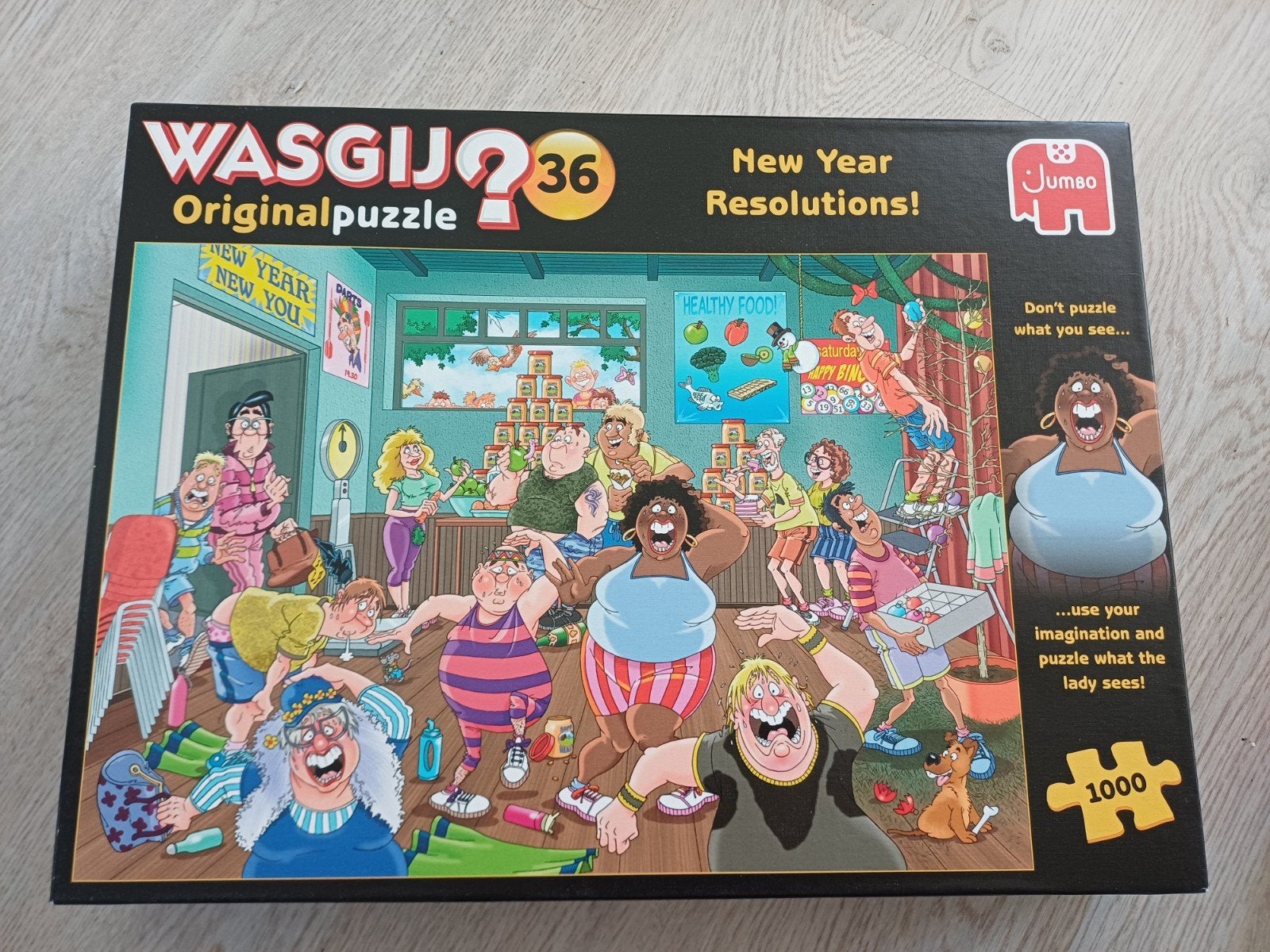 Wasgij-puzzel 1000 stukjes, Ophalen, 500 t/m 1500 stukjes, Zo goed als nieuw