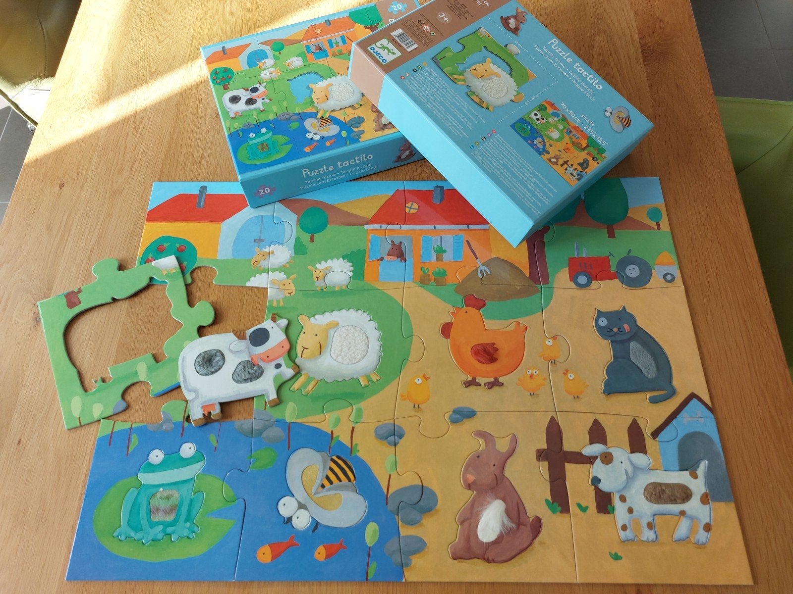 vloerpuzzel, Ophalen, Zo goed als nieuw
