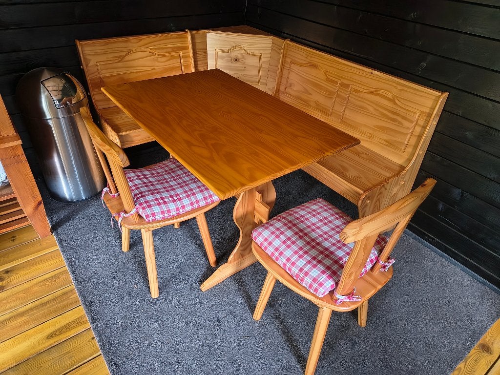 Oostenrijkse Duitse eethoek zithoek, Ophalen, Gebruikt, Oostenrijk Duits, Minder dan 4 stoelen