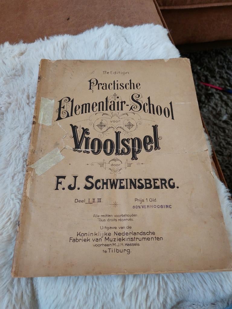 Practische Elementair- School voor vioolspel, Ophalen of Verzenden