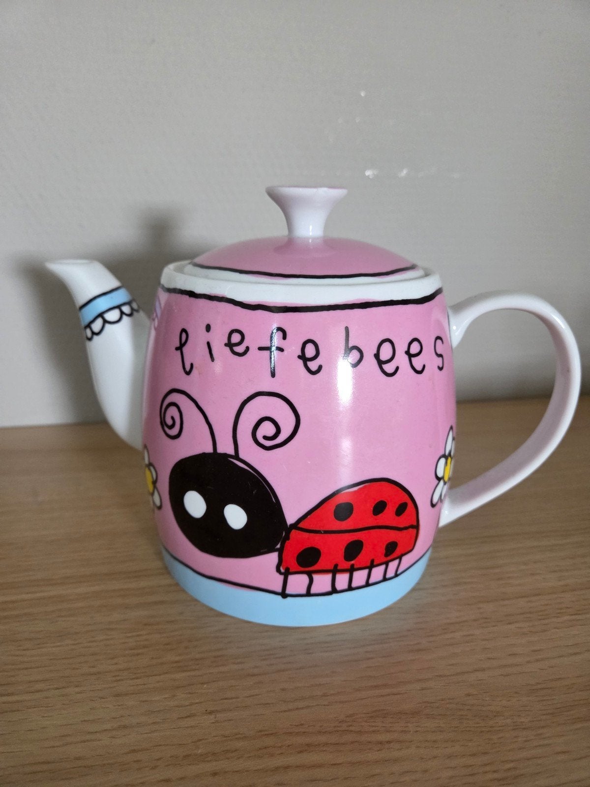 Theepot Liefebeest Douwe Egberts, Ophalen, Overige merken, Overige typen, Zo goed als nieuw