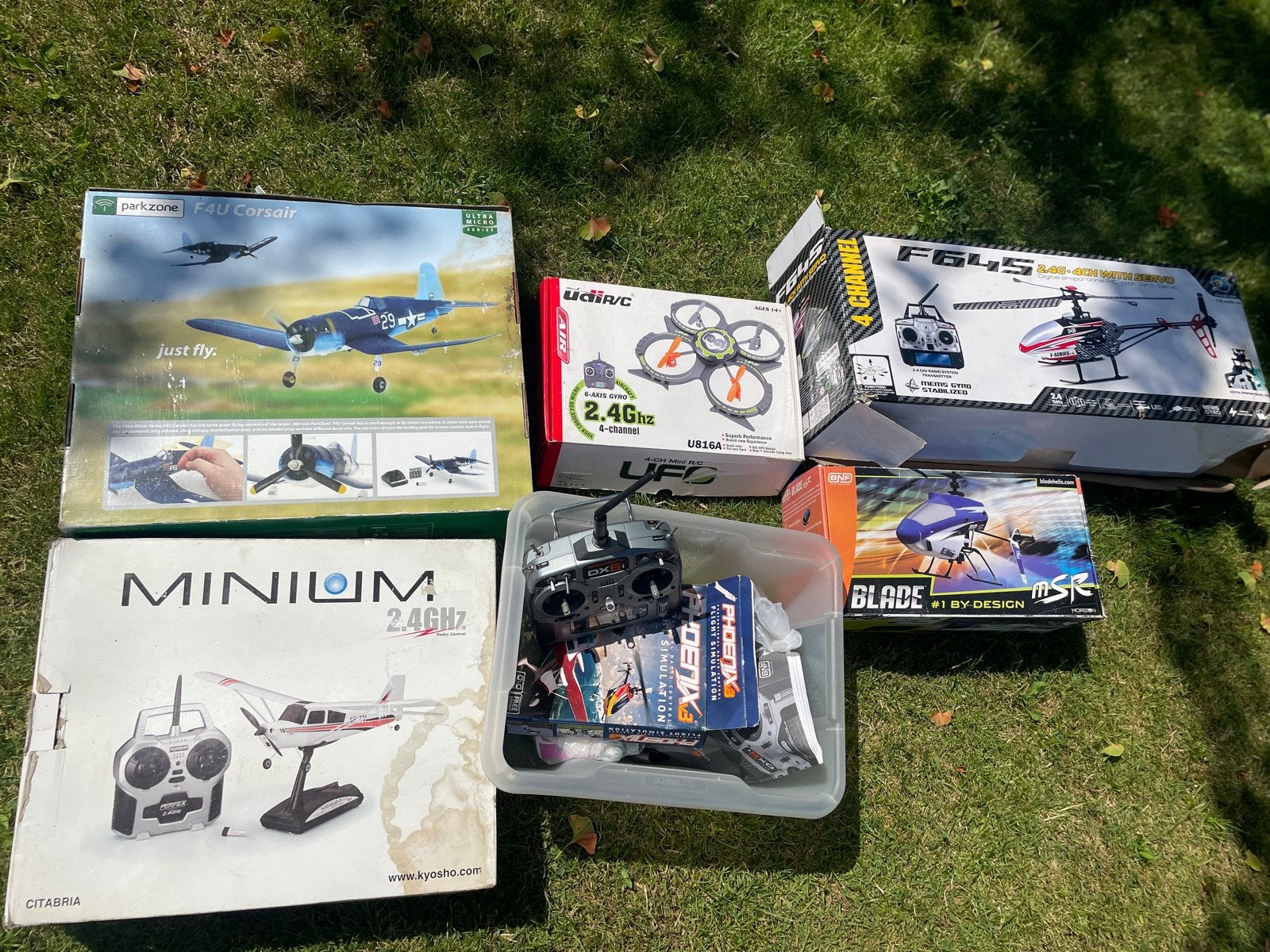 Diverse RC Vliegtuigjes, Hobby en Vrije tijd, Ophalen, Gebruikt