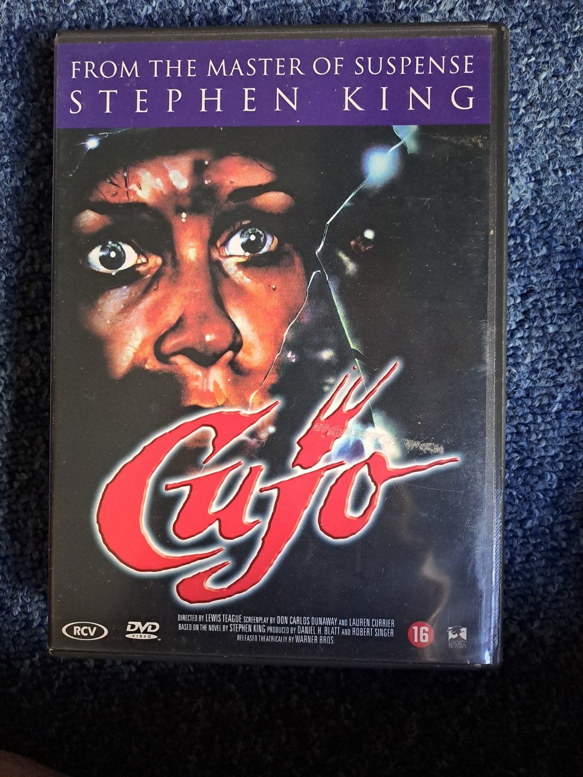 cujo (dvd), Vanaf 16 jaar, Ophalen of Verzenden, Zo goed als nieuw, Actie en Avontuur