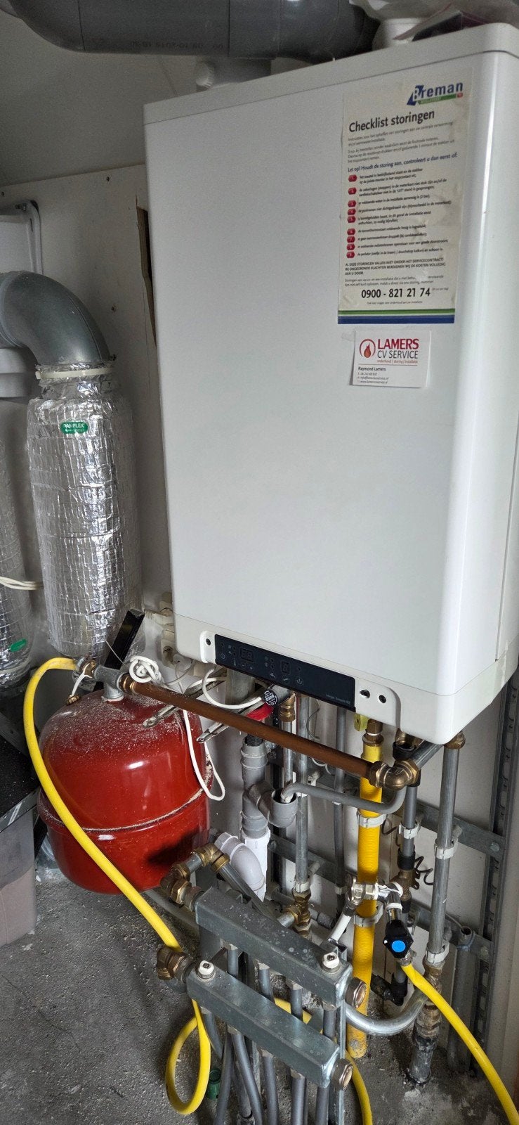 Intergas CV ketel HRE 30/36, Minder dan 20 liter, Ophalen of Verzenden, Geiser, Minder dan 3 jaar oud