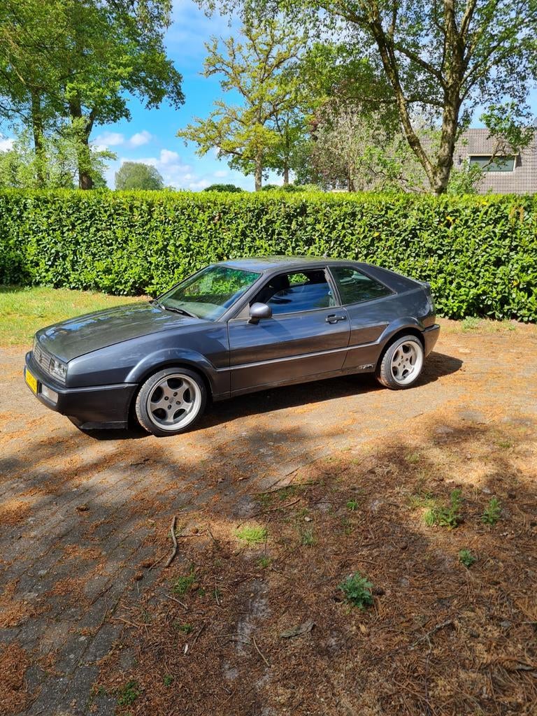 Volkswagen Corrado 1.8 G60 1990 Grijs opknapper deels, Auto's, Voorwielaandrijving, Corrado, 4 cilinders, 1200 kg