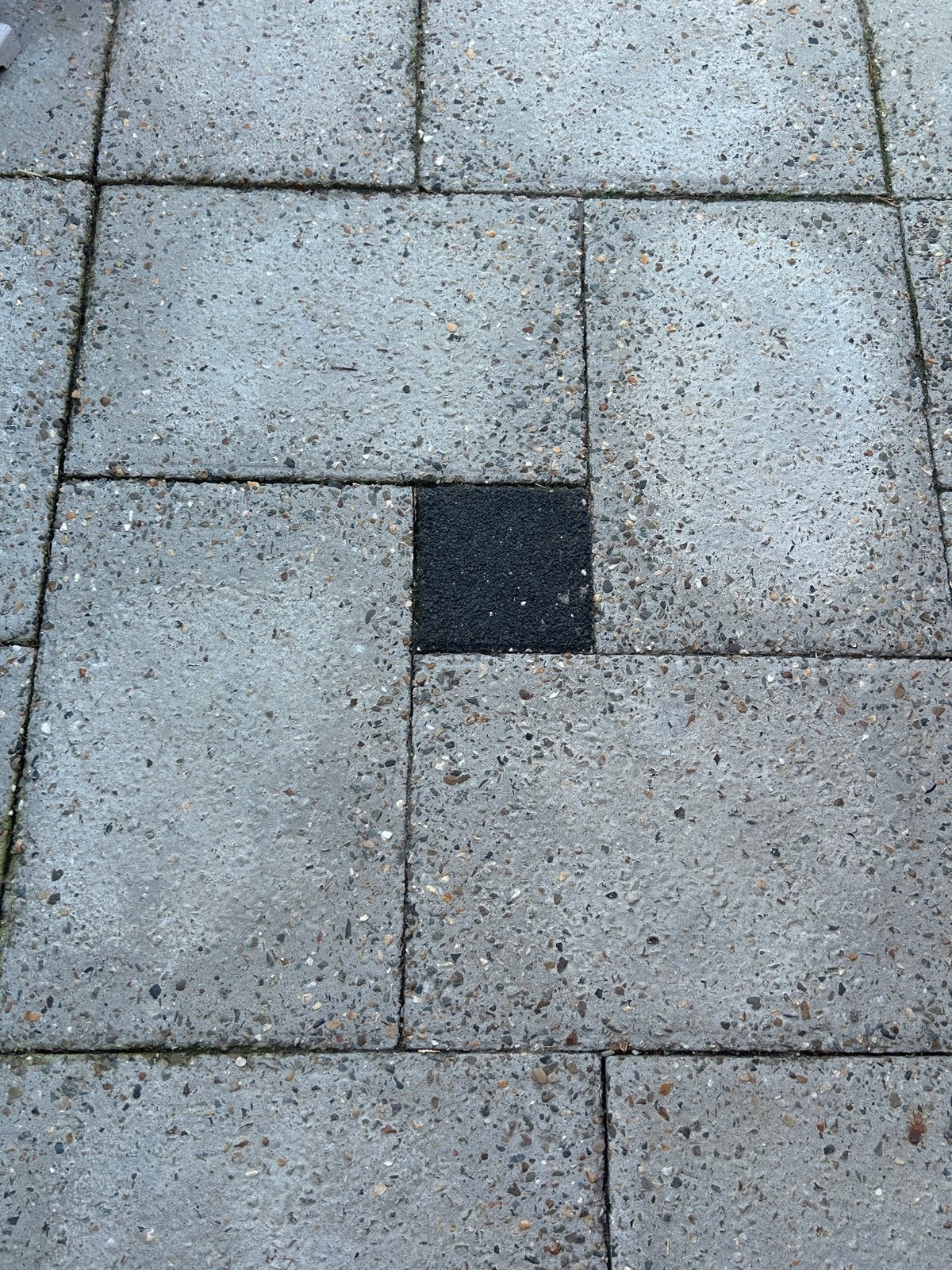 Grindtegels 55 m2 of een deel daarvan, Ophalen, Gebruikt, 10 m² of meer, Beton
