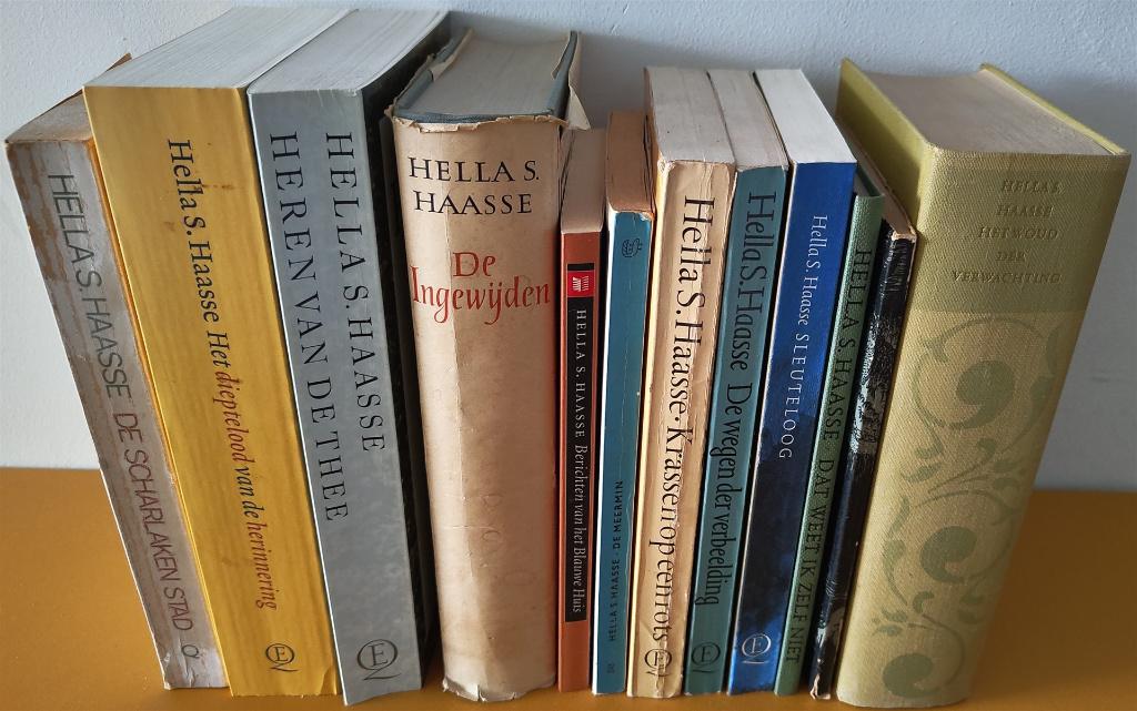 12 boeken van Hella S. Haasse in 1 koop gelezen maar goed, Gelezen, Ophalen of Verzenden, Nederland, Hella S. Haasse