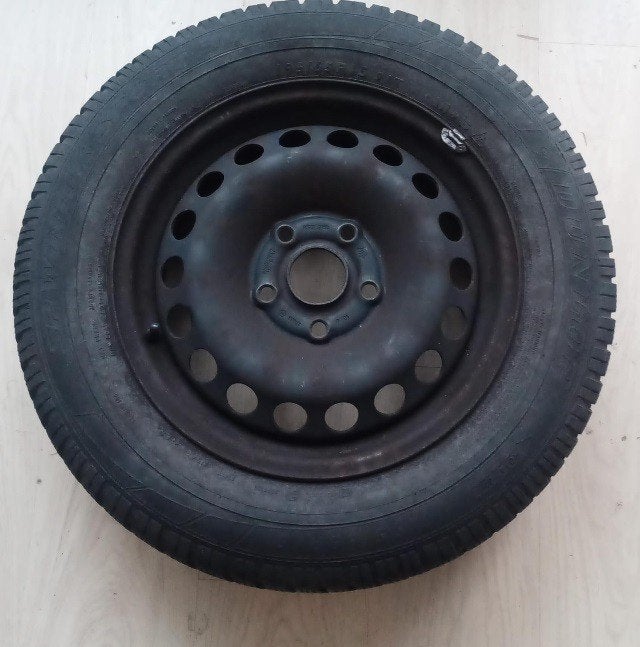 reservewiel volkswagen 5x112 vw seat skoda audi, Auto-onderdelen, Ophalen, Gebruikt, 15 inch, Banden en Velgen