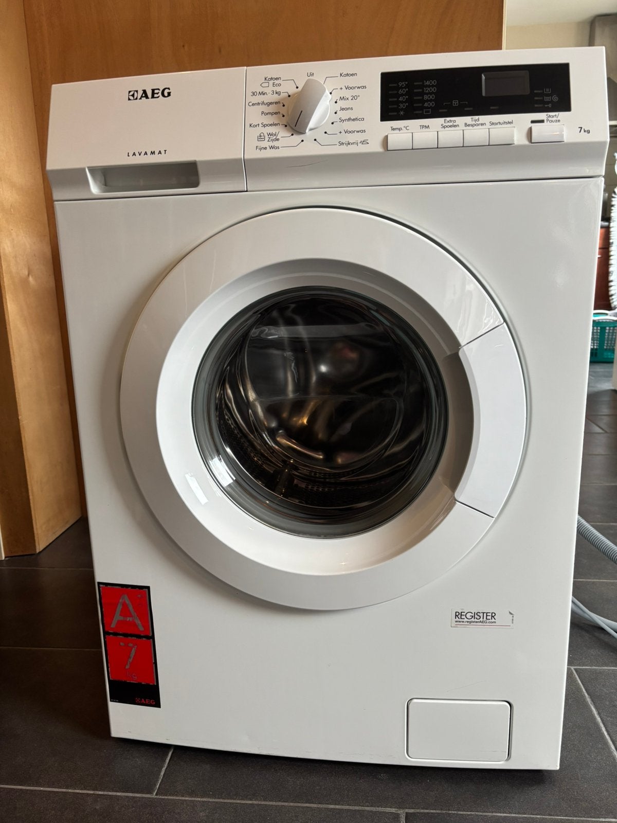 AEG Lavamat 7kg Wasmachine - Zo goed als nieuw, Ophalen, Zo goed als nieuw, 85 tot 90 cm, 1200 tot 1600 toeren