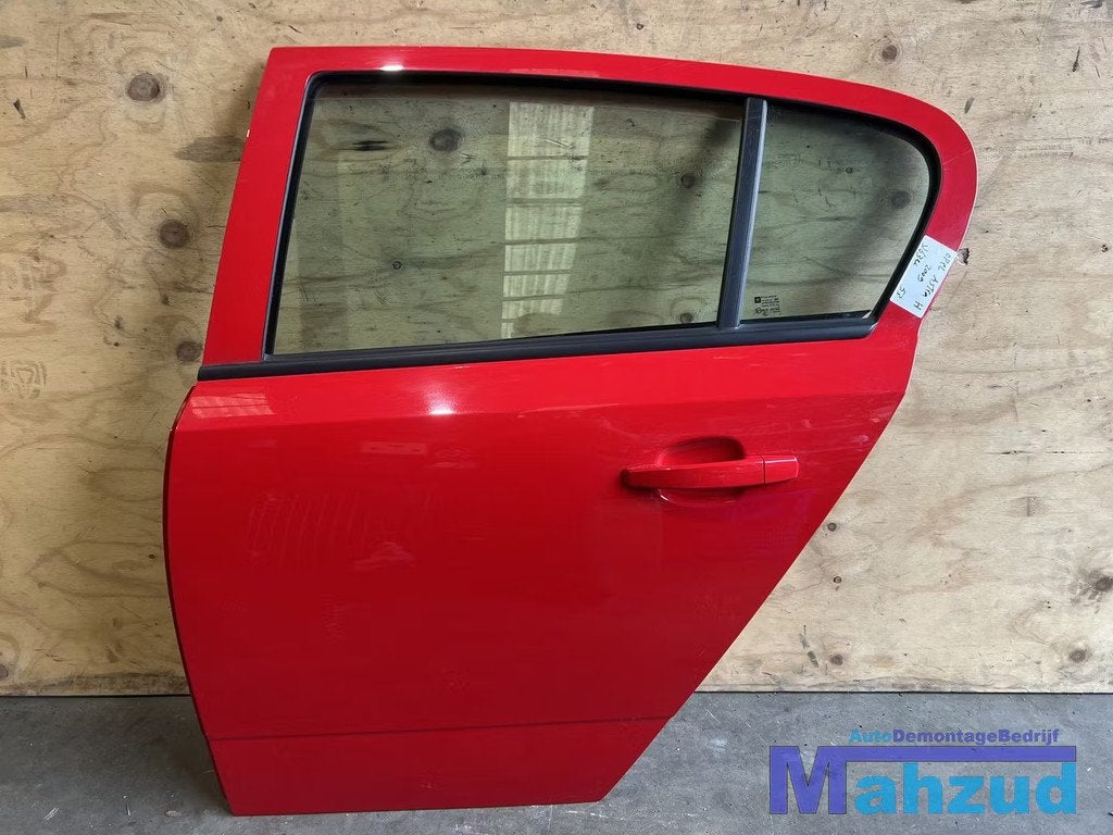 OPEL ASTRA H Hatchback Rood Y63U Links achter deur portier 2, Auto-onderdelen, Carrosserie en Plaatwerk, Deur, Opel, Achter, Links