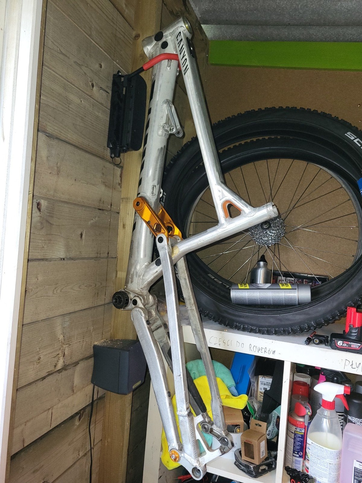 Canyon fietsframe 26" L - Aluminium MTB frame, Ophalen, Frame, Gebruikt, Canyon