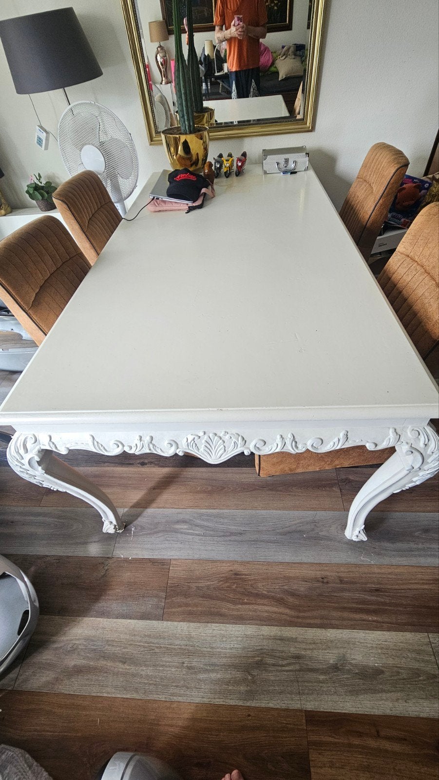 Barok tafel 200x100x80 gratis af te halen, Huis en Inrichting, Ophalen, Gebruikt, Barok, 50 tot 100 cm