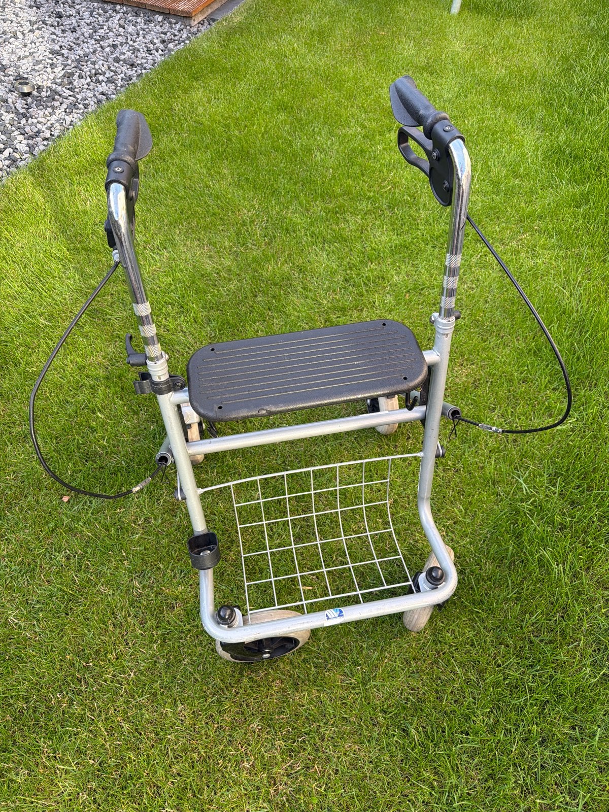 Rollator (grijs), Diversen, Ophalen, Opvouwbaar, Gebruikt