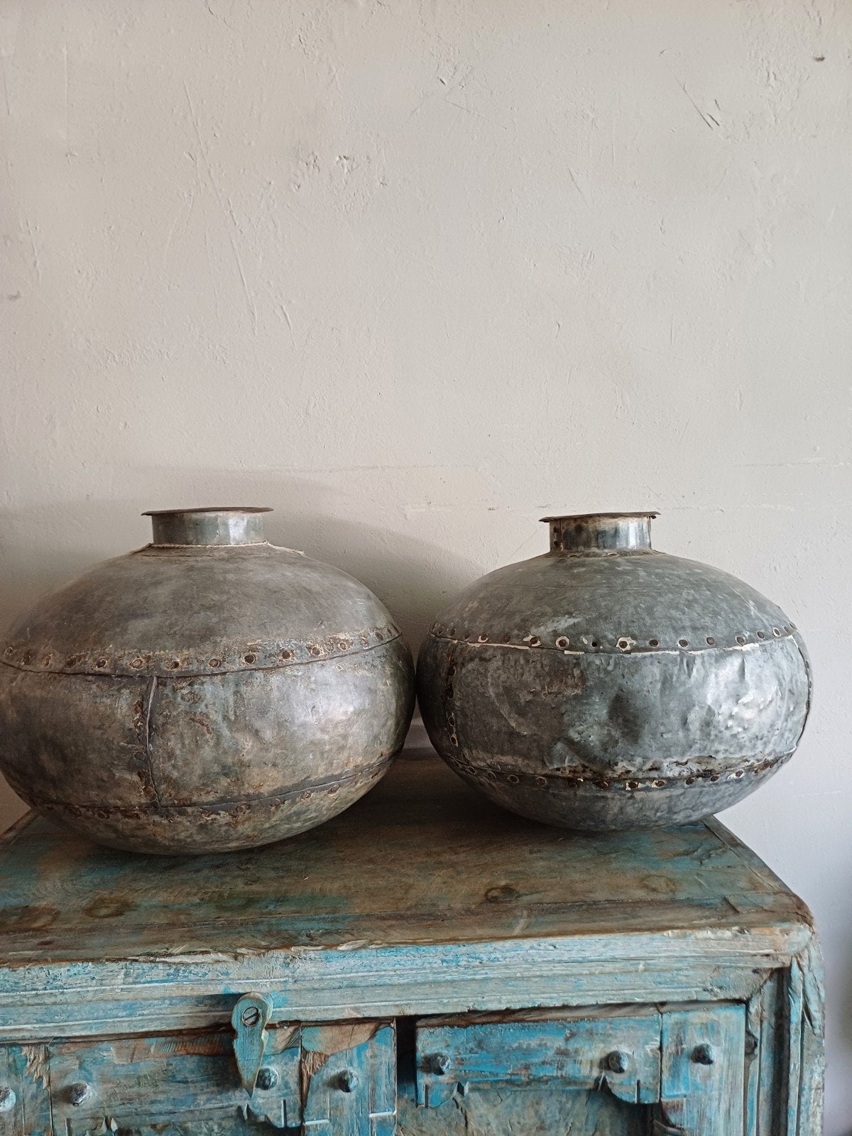 Decoratieve waterkruiken uit India, Ophalen of Verzenden