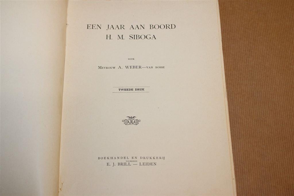 Jaar aan Boord Siboga — Reisverslag Nederlands-Indië 1904, Ophalen of Verzenden, Gelezen