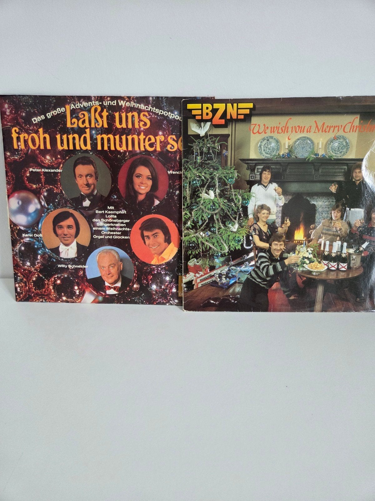 Kerst LP's: BZN -  last uns Froh und munter seil, Ophalen of Verzenden, Gebruikt, Kerst