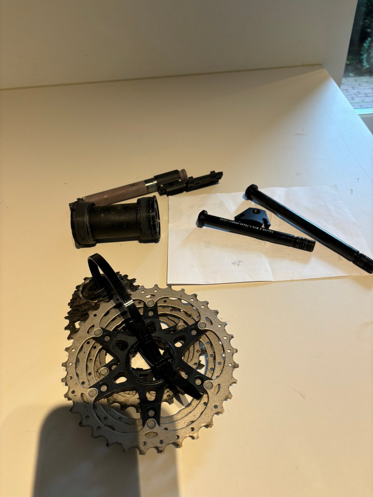 Ultegra di1 set (electronisch), Ophalen, Gebruikt, Overige materialen, Derailleur of Ketting